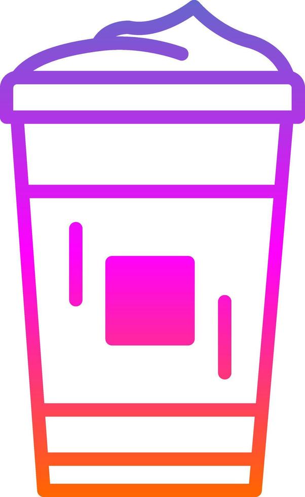 Cappuccino Vector Icon Design