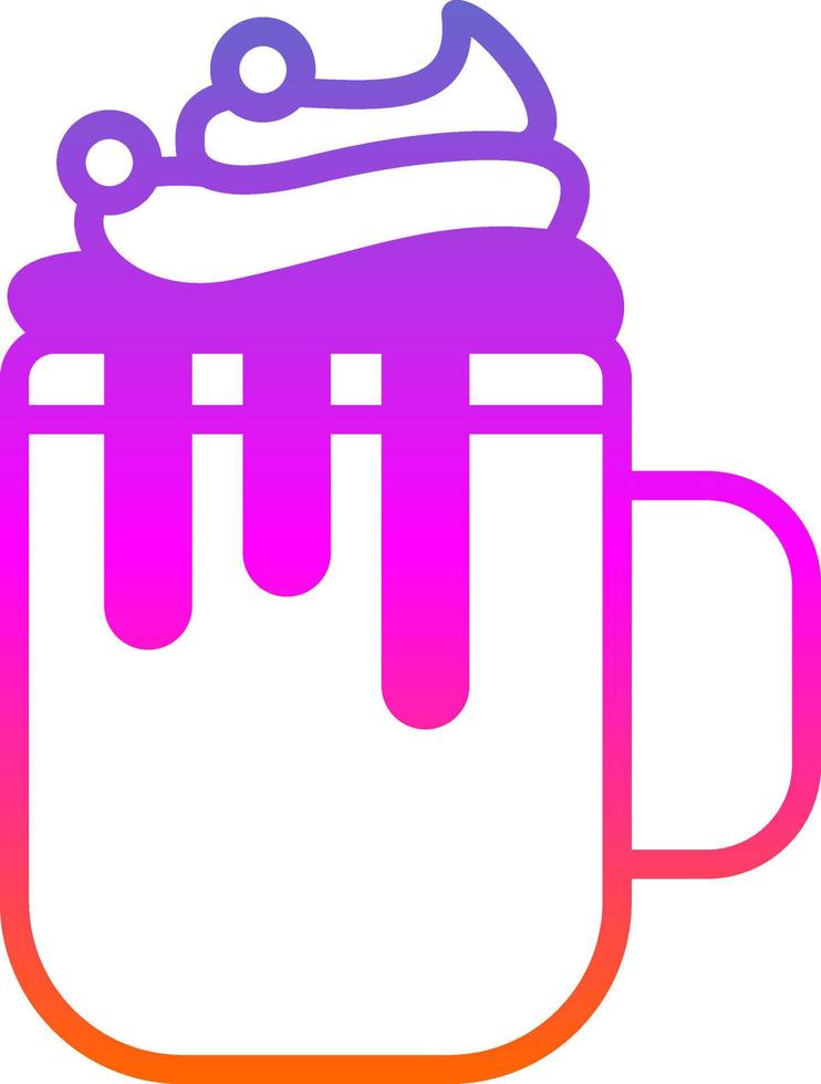 Hot Chocolate Vector Icon Design