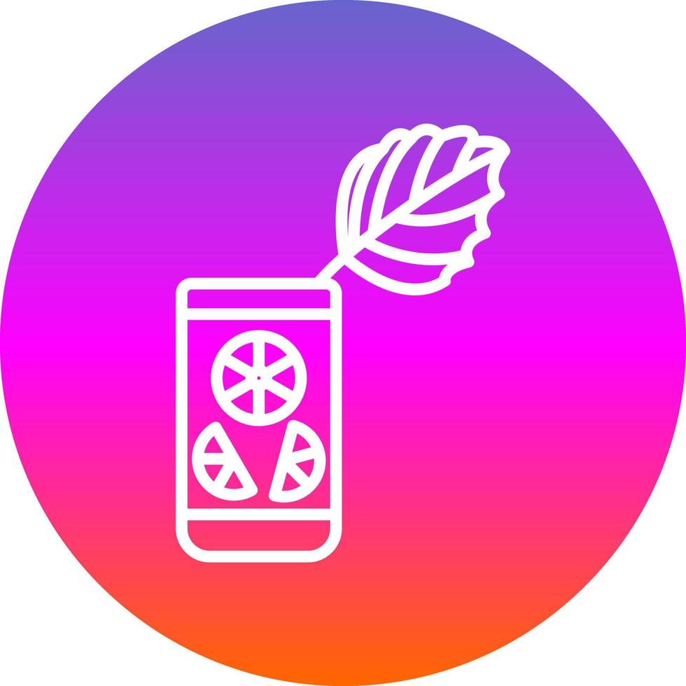 Mojito Vector Icon Design