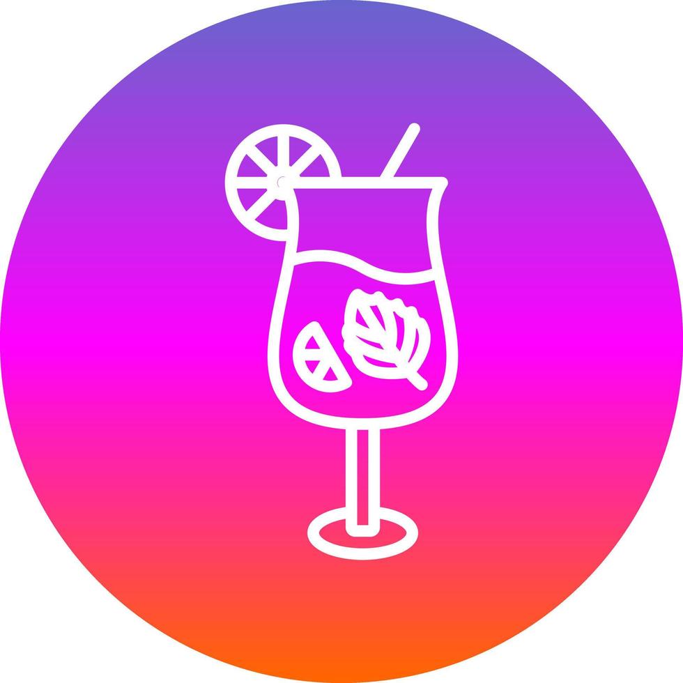 diseño de icono de vector de mojito