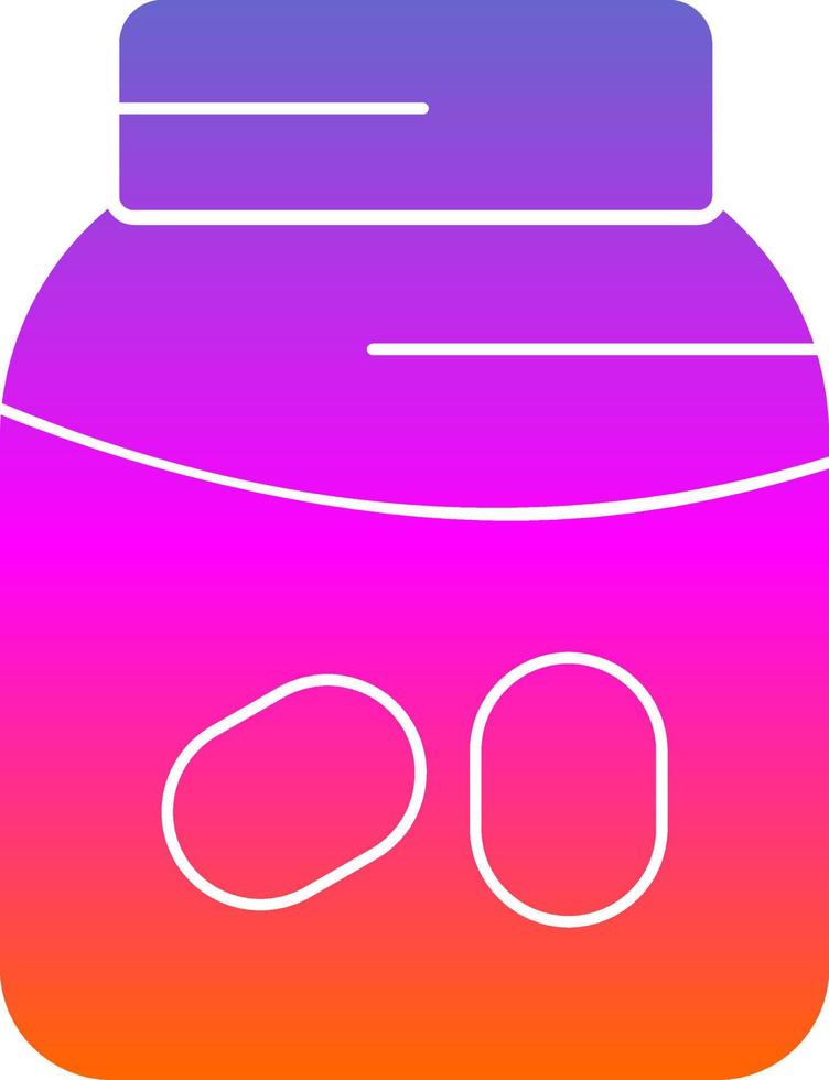 Coffee Jar Vector Icon Design