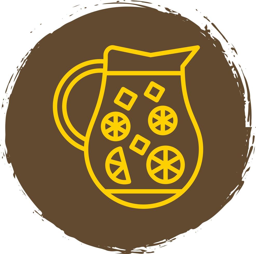 Lemonade Jug Vector Icon Design