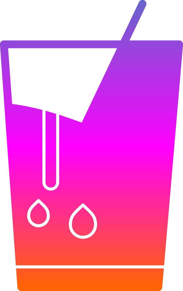 Chocolate Milk Vector Icon Design