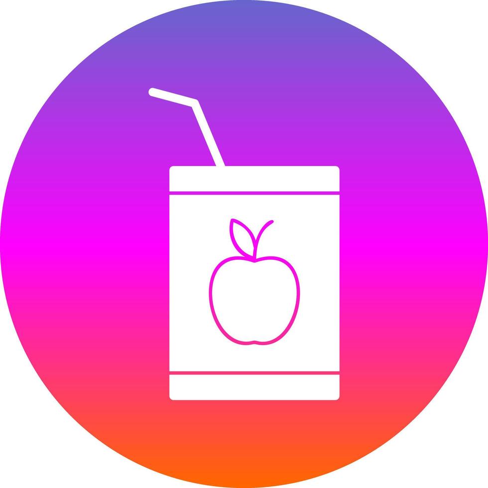 Juice Box Vector Icon Design