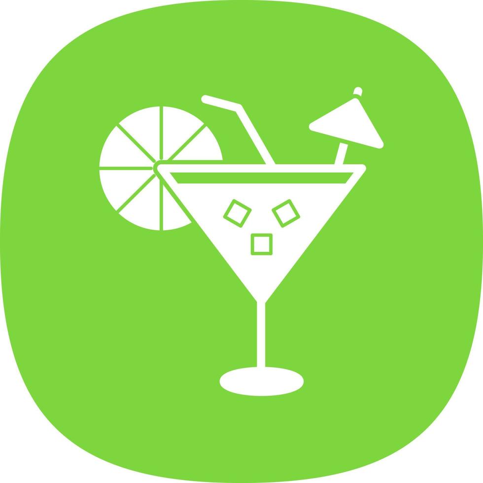 Cocktail Vector Icon Design