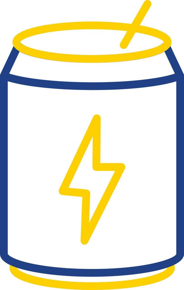 Energy Drink Vector Icon Design