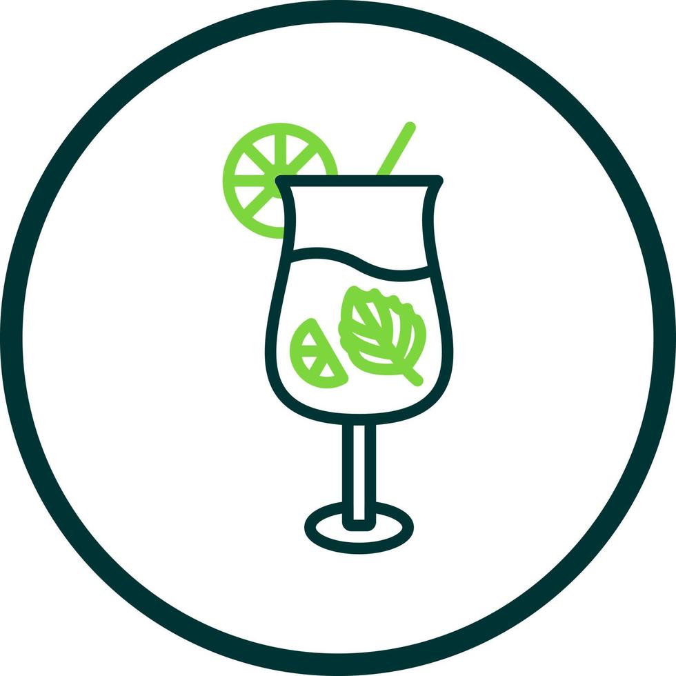 diseño de icono de vector de mojito