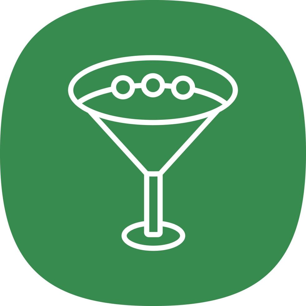 Martini Vector Icon Design