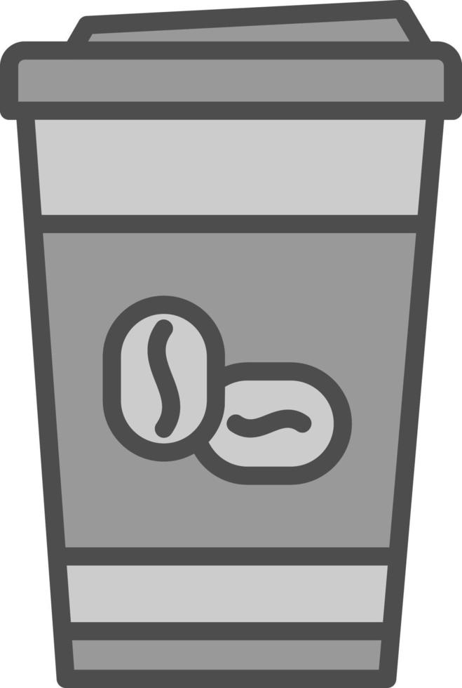 Coffee Cup Vector Icon Design