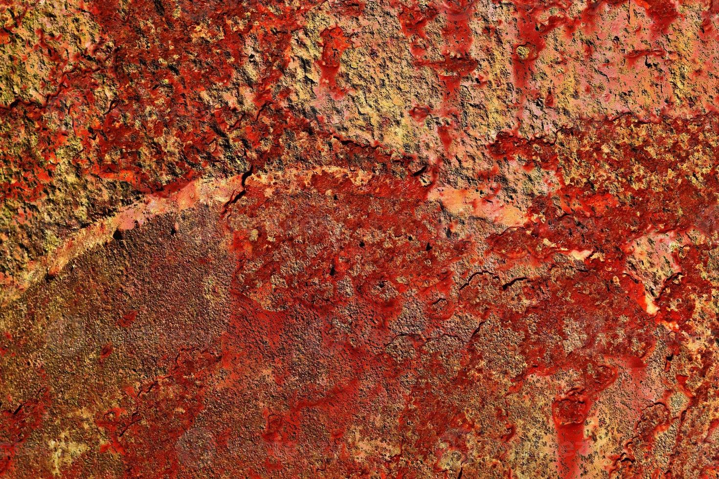 Detailed close up surface of rusty metal and steel with lots of corrosion in high resolution photo
