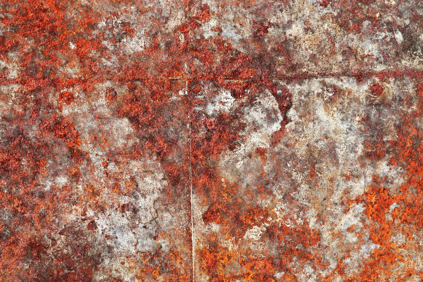 Detailed close up surface of rusty metal and steel with lots of corrosion in high resolution photo