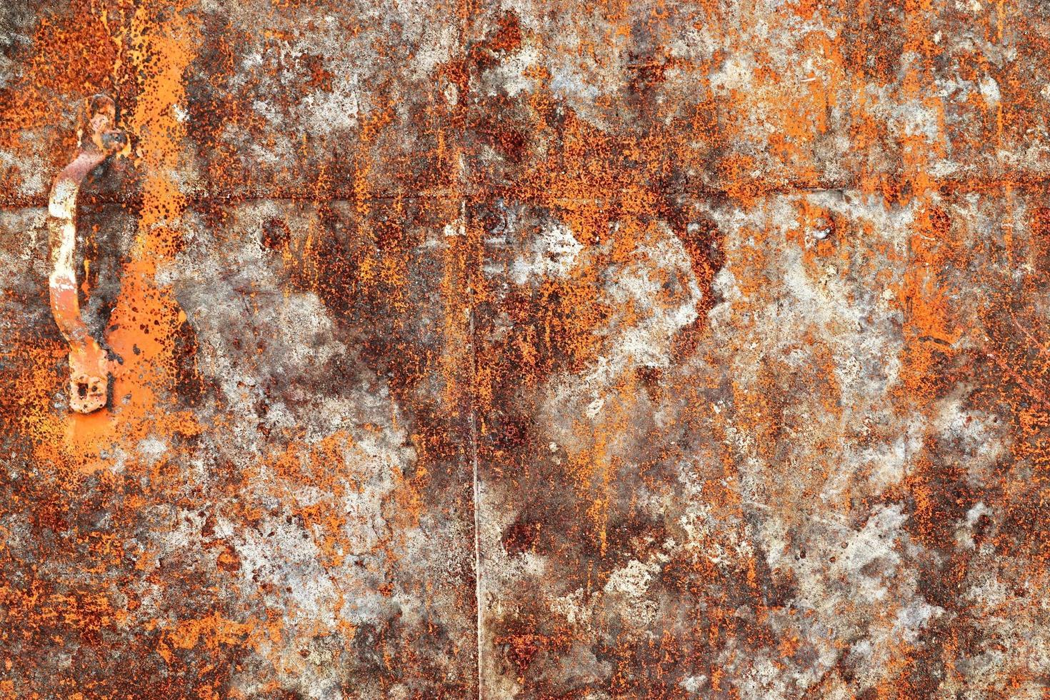 Detailed close up surface of rusty metal and steel with lots of corrosion in high resolution photo