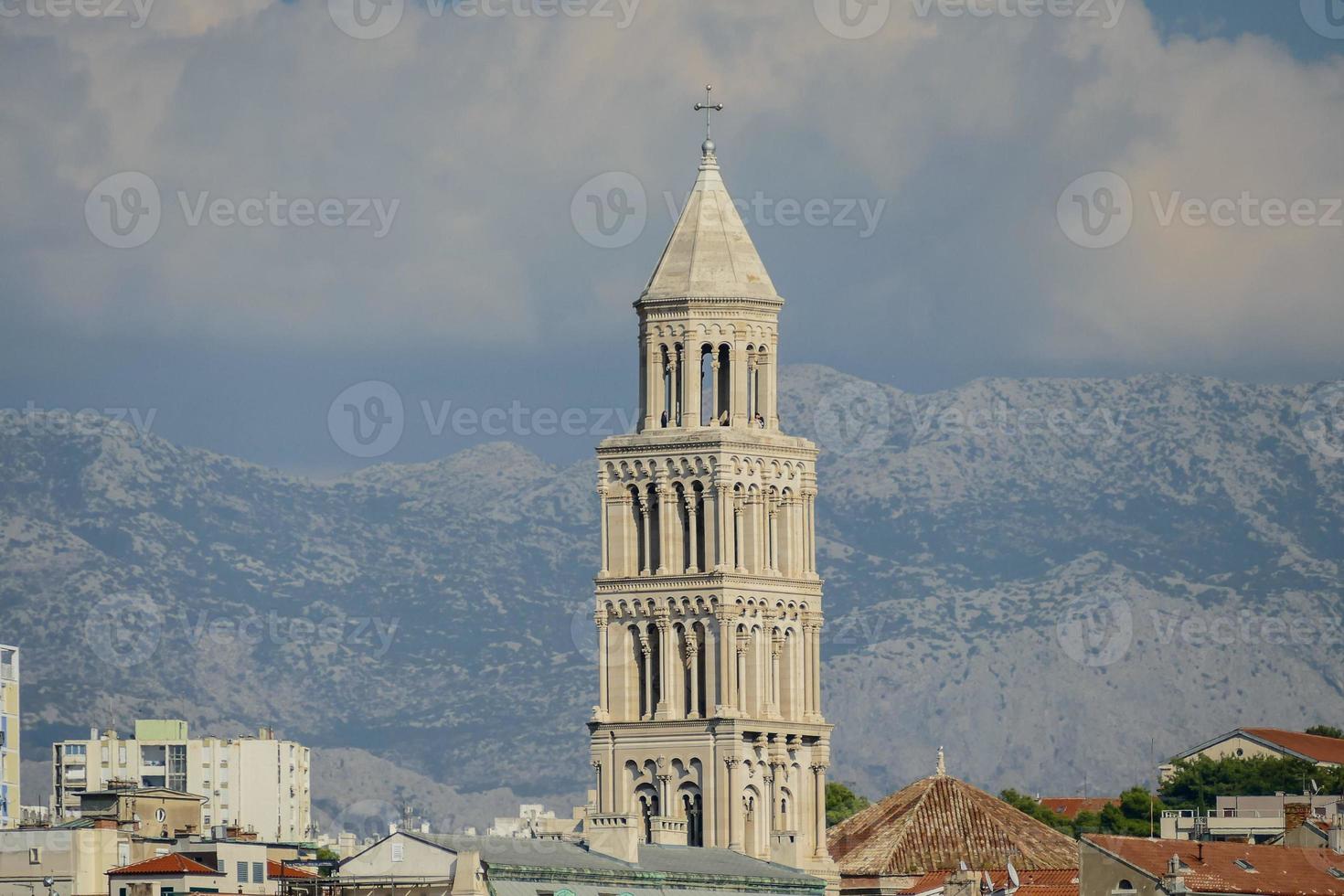 Buildings in Dubrovnik, Croatia photo