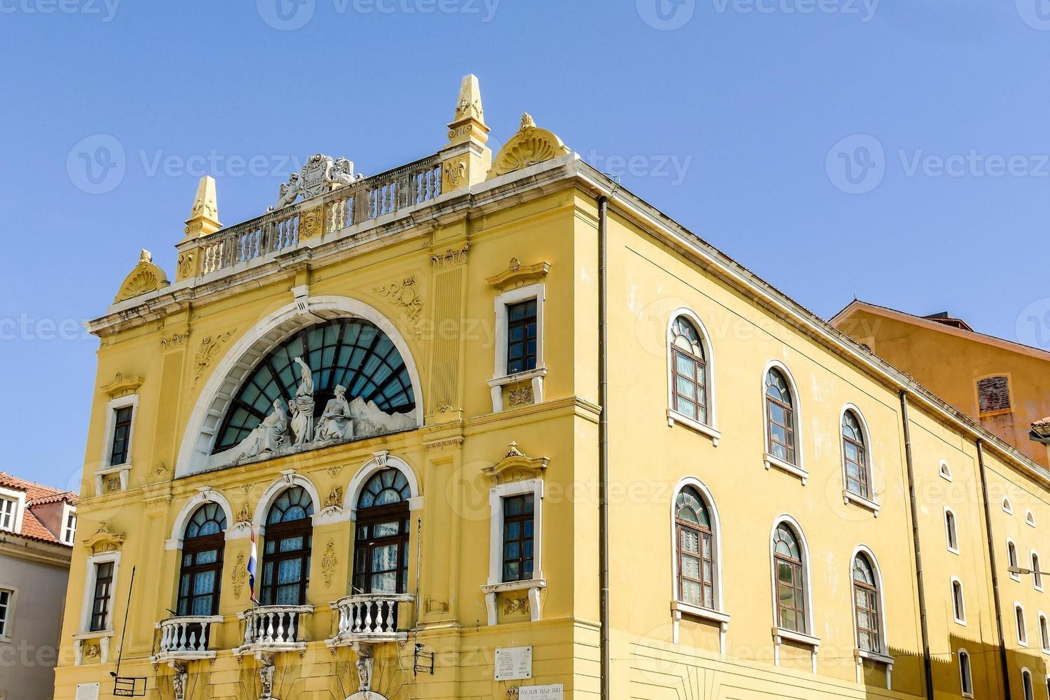 Buildings in Dubrovnik, Croatia photo