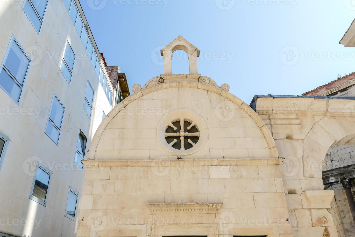 Buildings in Dubrovnik, Croatia photo