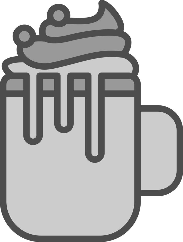 Hot Chocolate Vector Icon Design