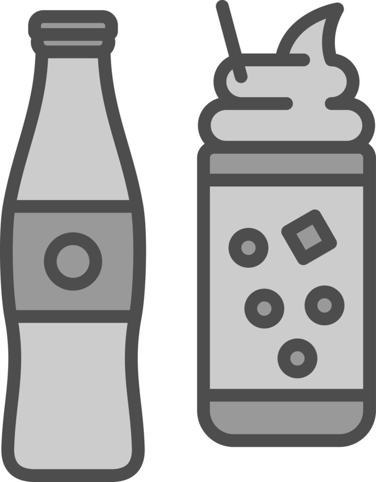 diseño de icono de vector de refresco de crema