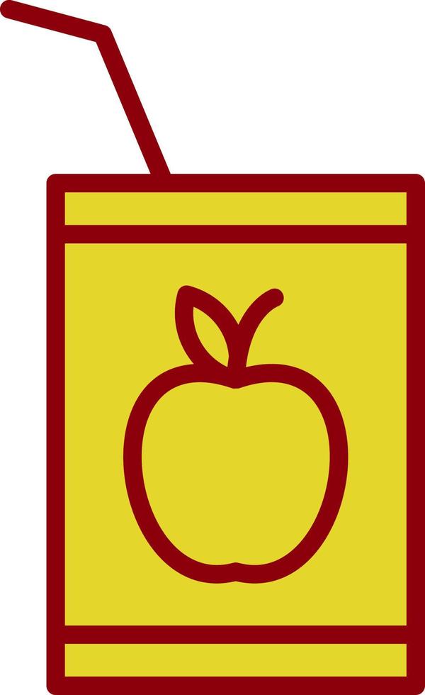 Juice Box Vector Icon Design