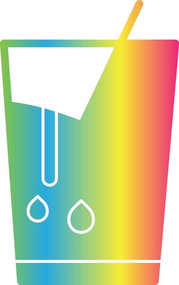 Chocolate Milk Vector Icon Design