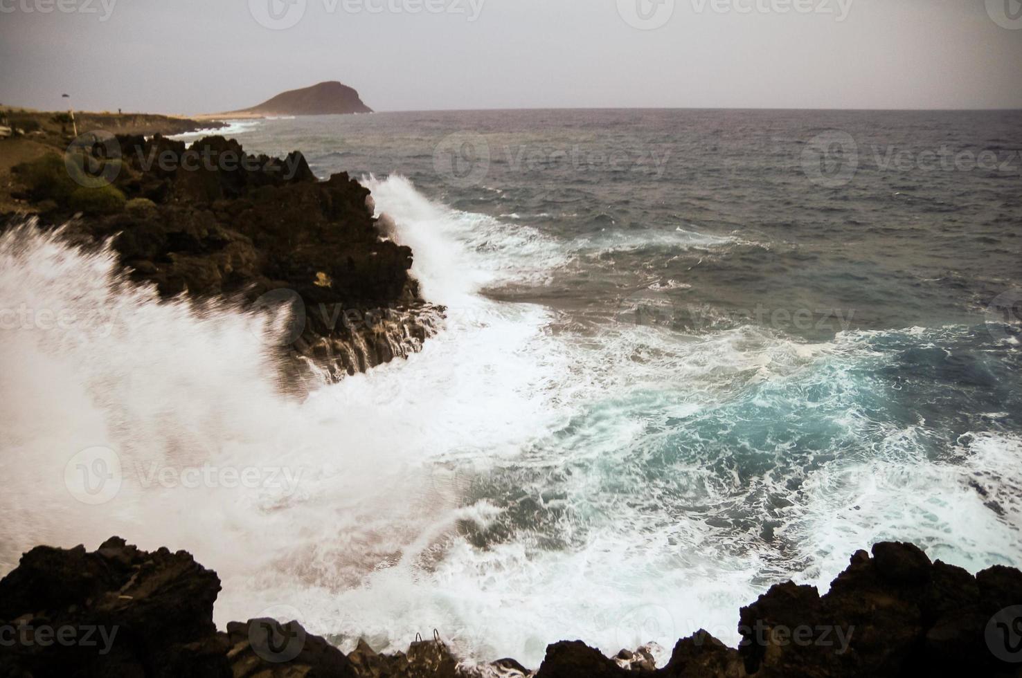 The Atlantic Ocean at the Canary Islands photo