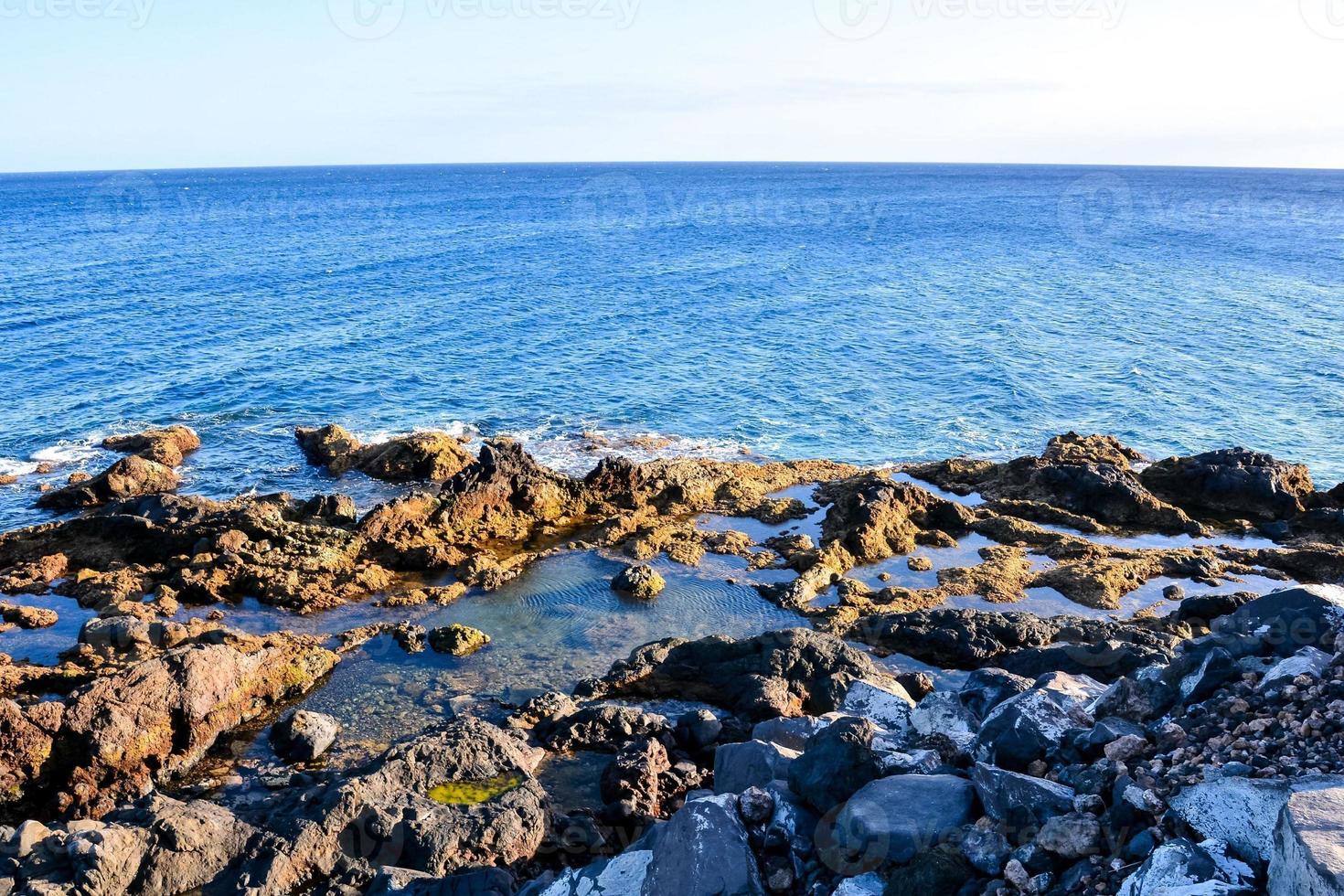 The Atlantic Ocean at the Canary Islands photo