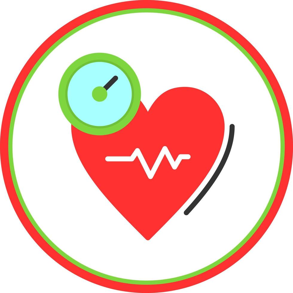 Blood Pressure Vector Icon Design