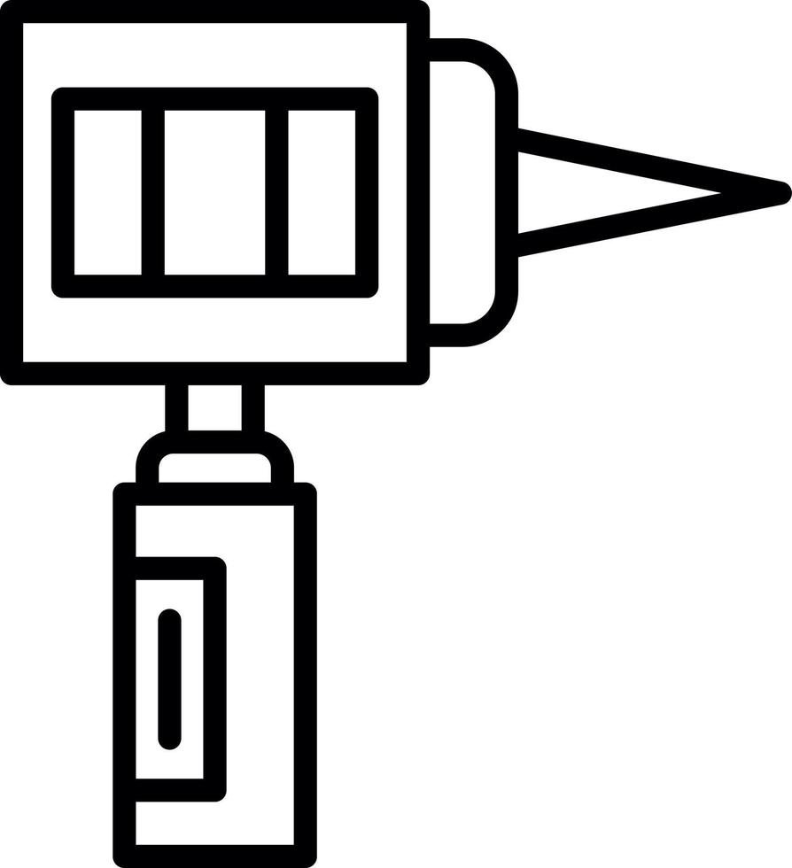 Otoscopy Vector Icon Design