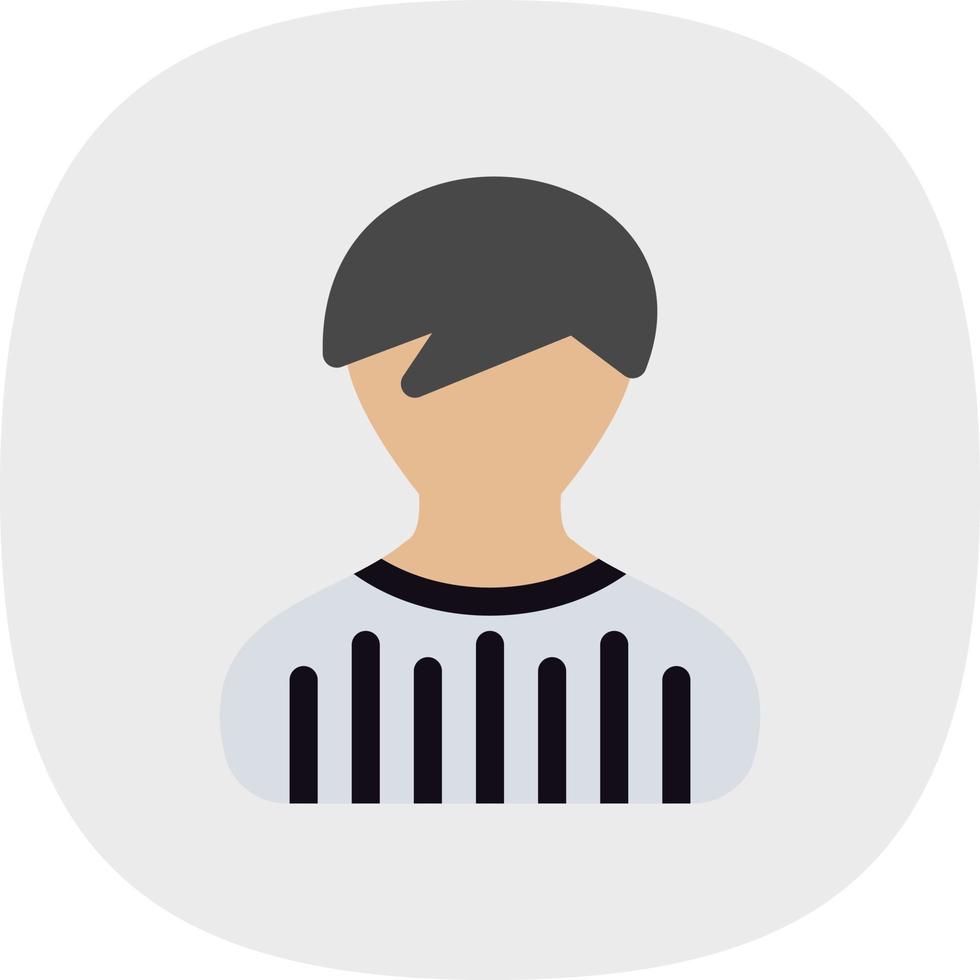 Referee Vector Icon Design