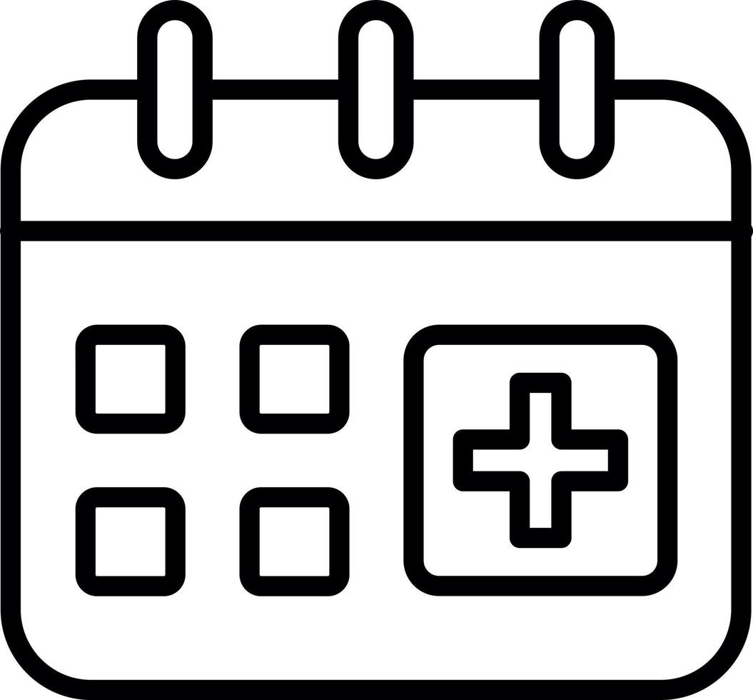 Medical Appointment Vector Icon Design