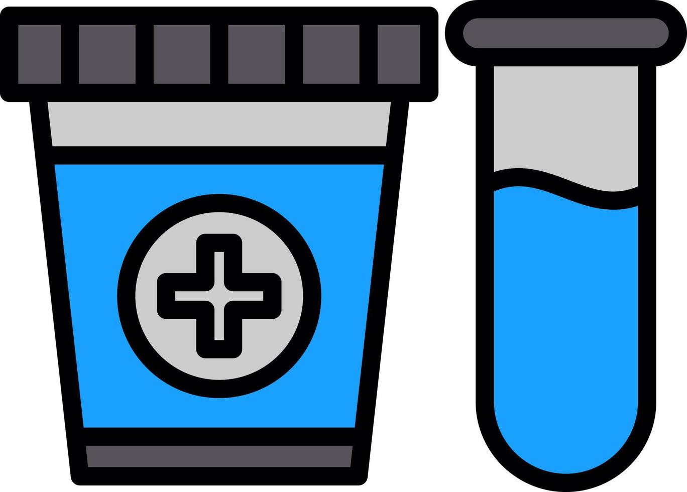 Urine Test Vector Icon Design