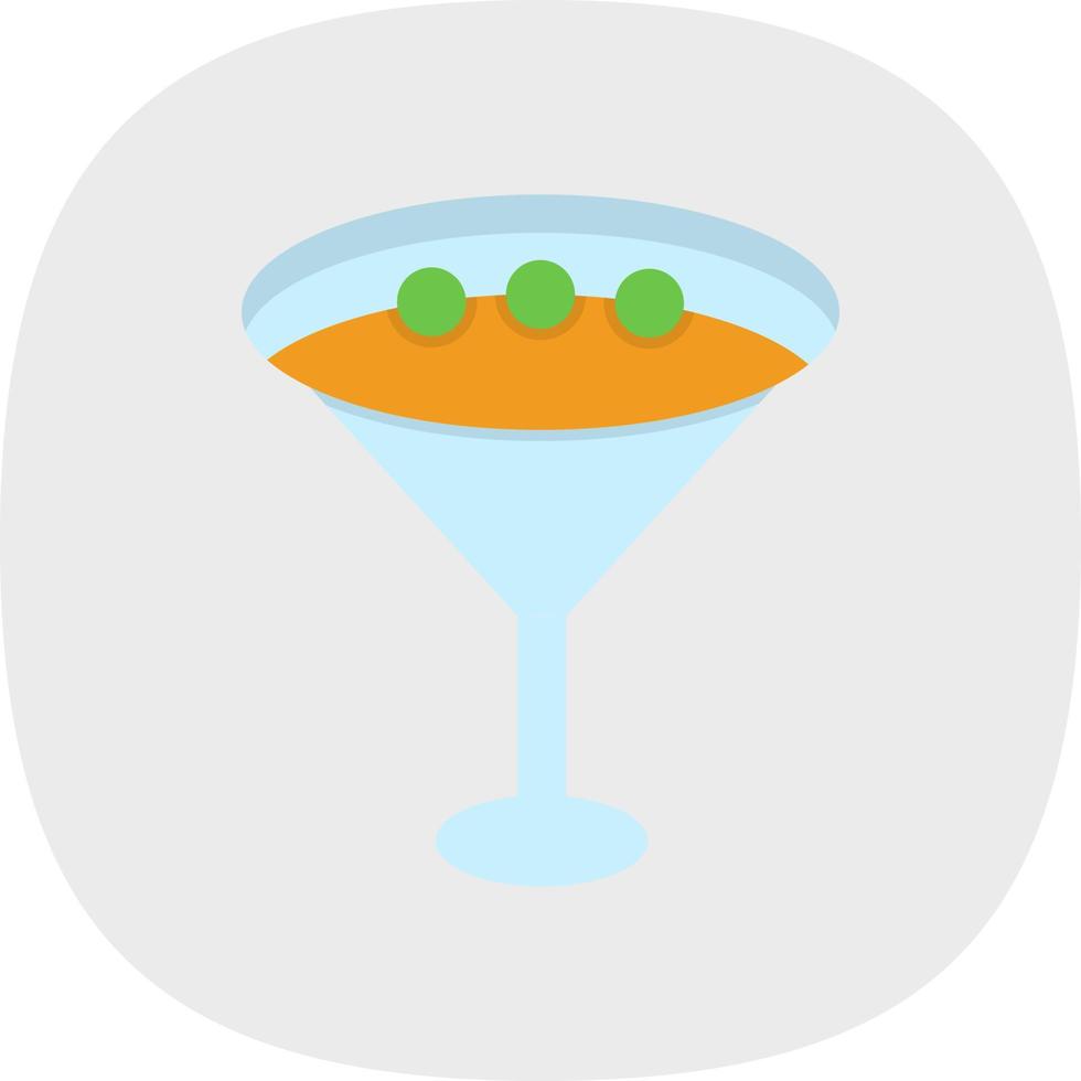 diseño de icono de vector de martini