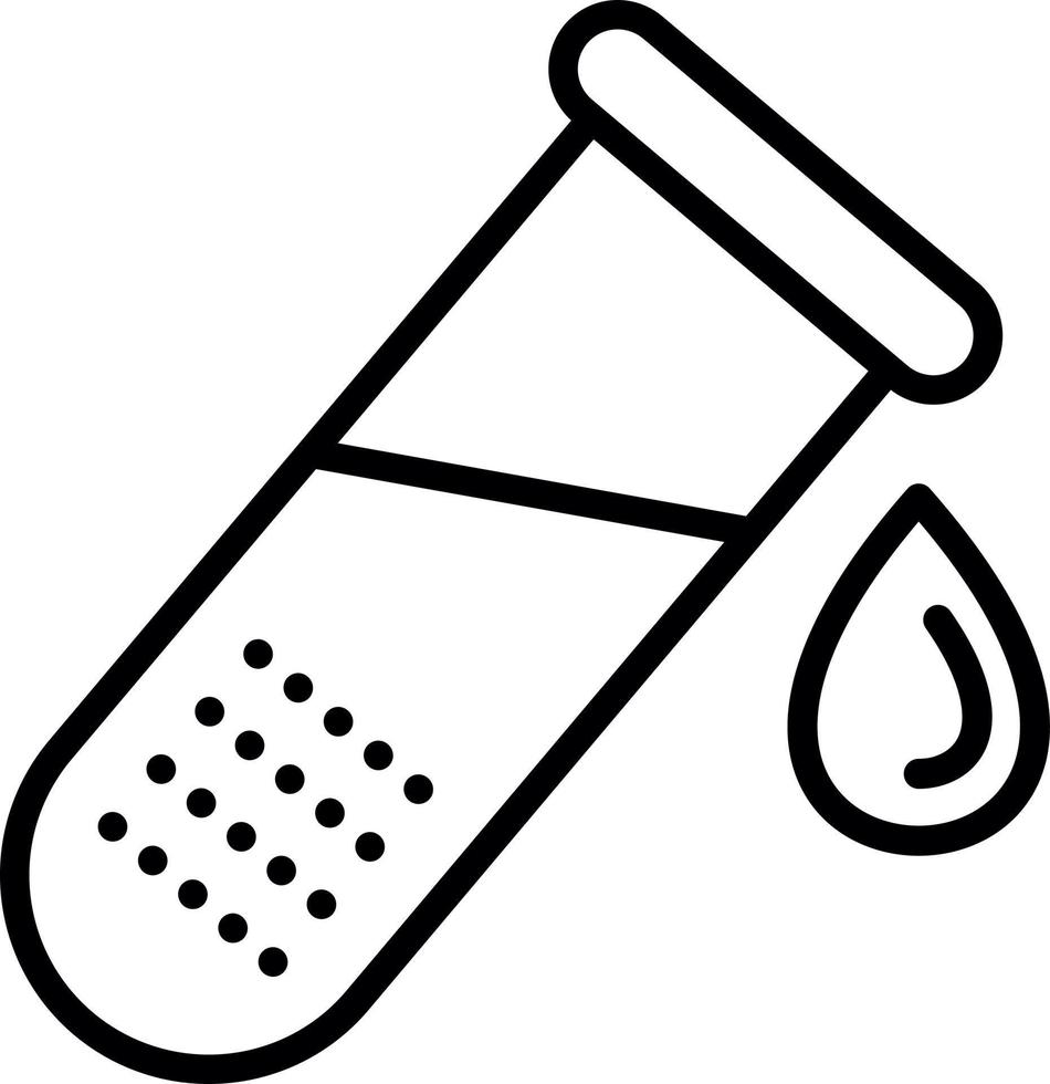 Blood Samples Vector Icon Design