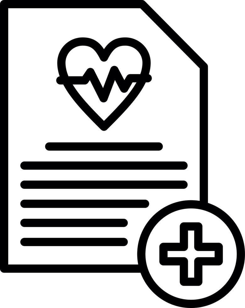 Health Check Vector Icon Design