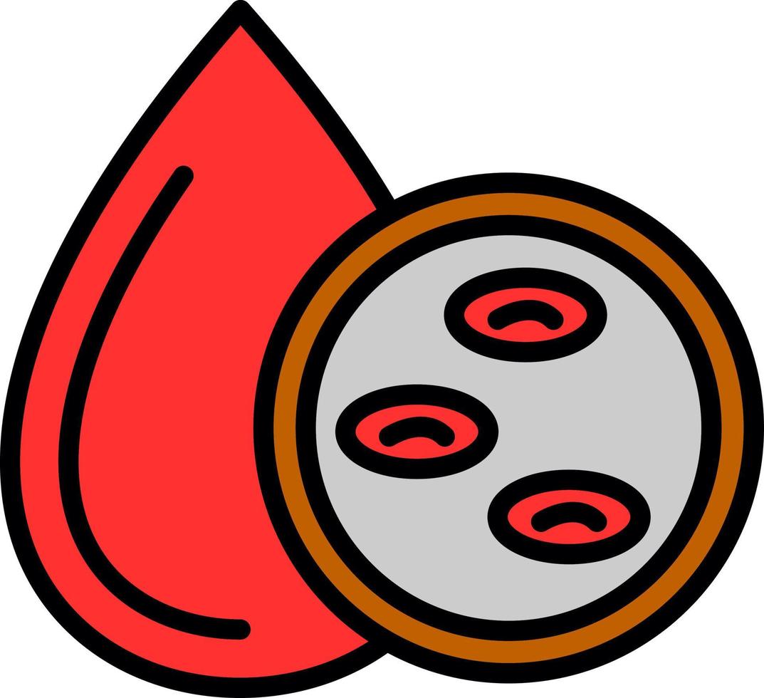 Blood Cells Vector Icon Design