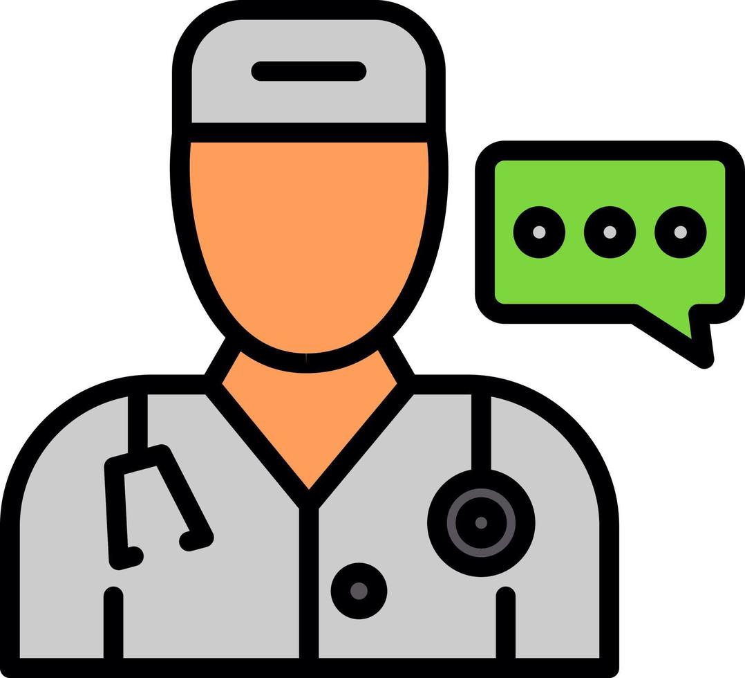 Consultation Vector Icon Design