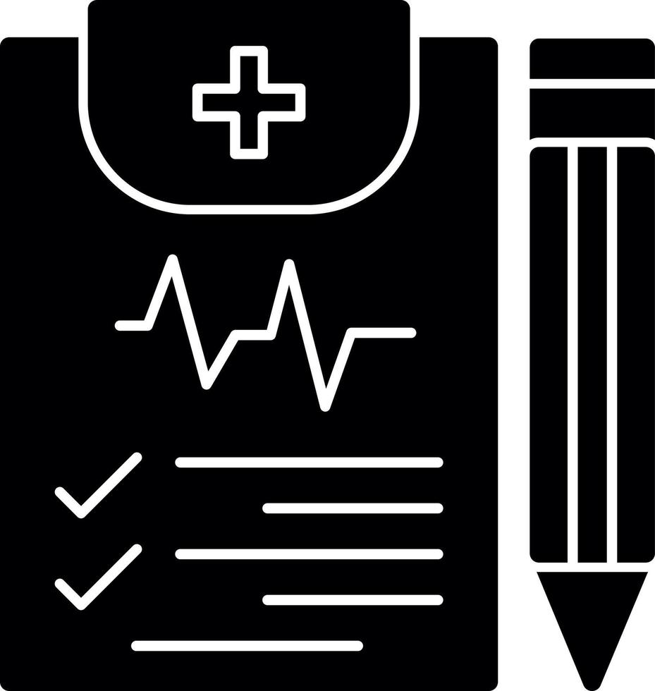 Diagnosis Vector Icon Design