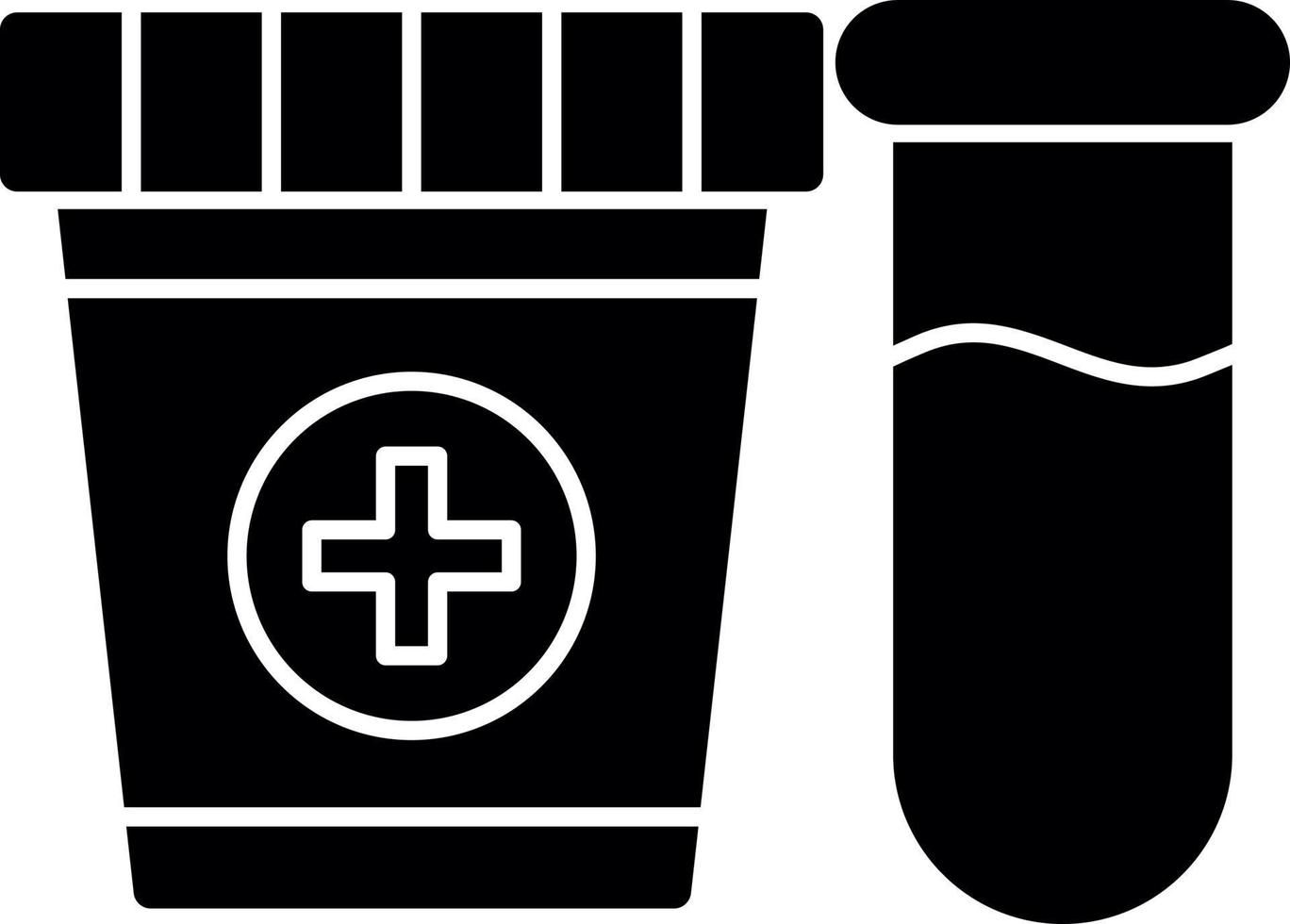 Urine Test Vector Icon Design