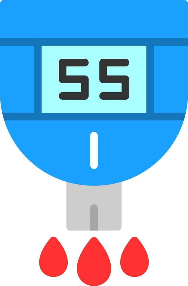 Glucose Checkup Vector Icon Design