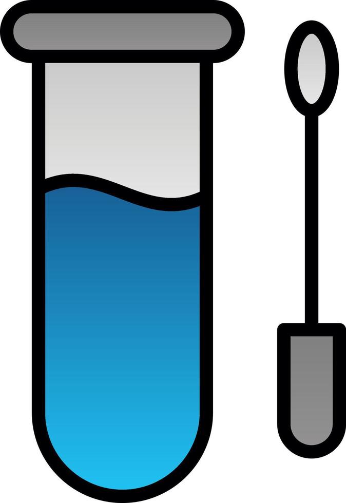 Swab Test Vector Icon Design