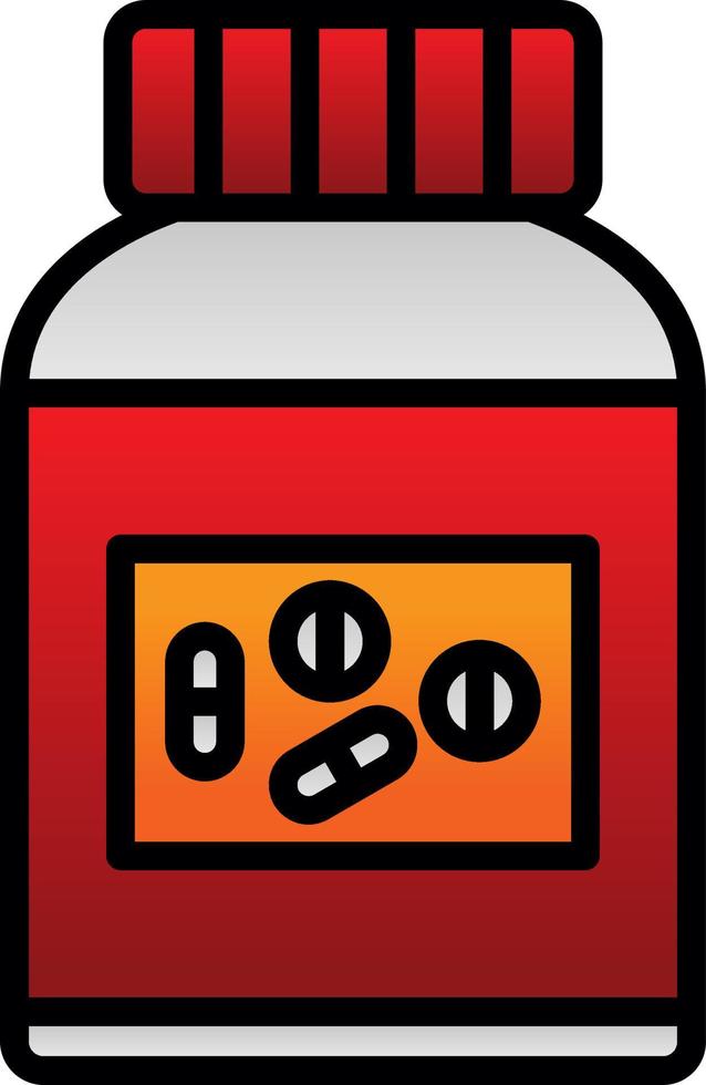 Supplements Vector Icon Design
