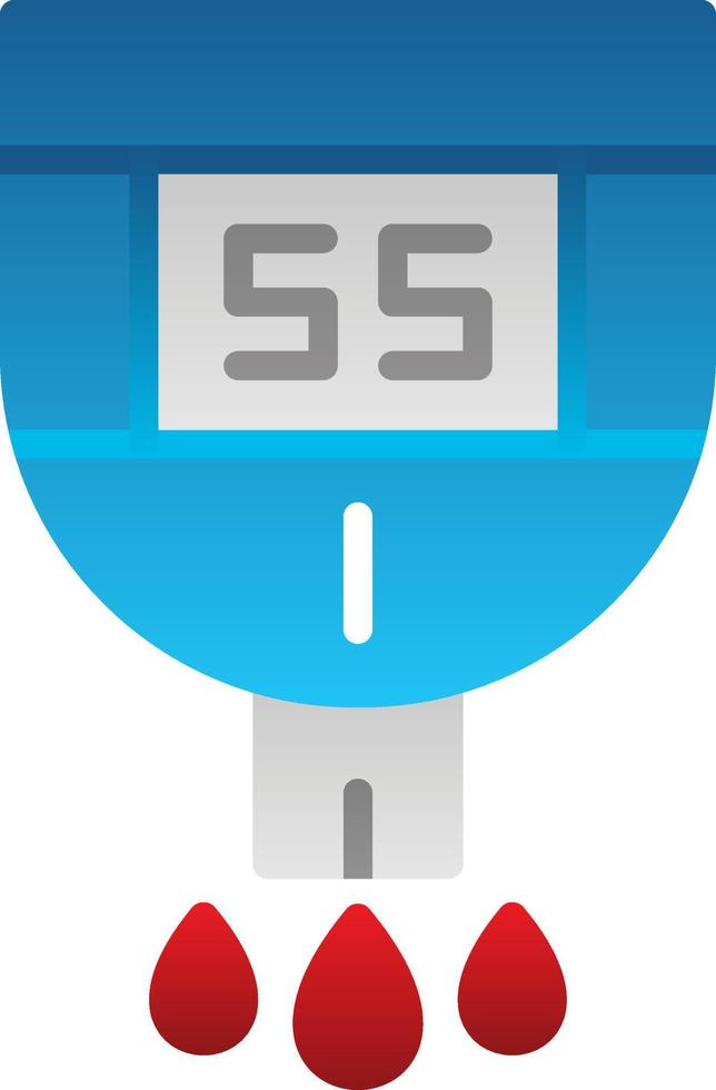 Glucose Checkup Vector Icon Design
