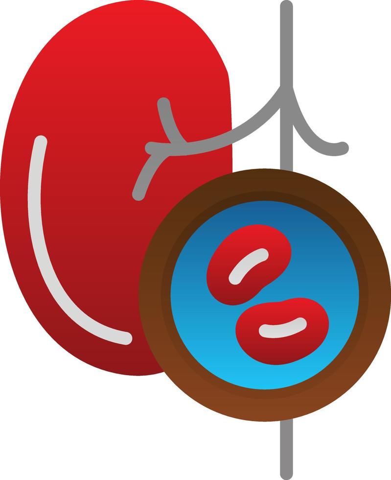 Kidney Checkup Vector Icon Design