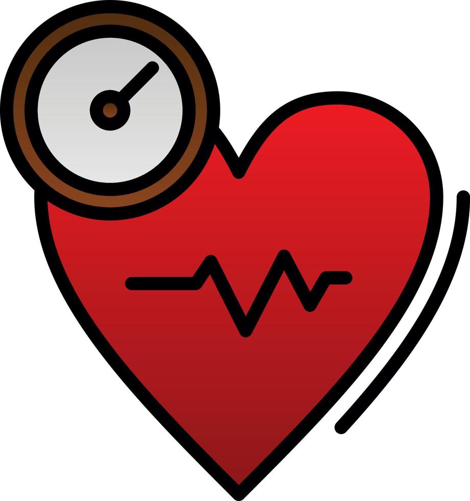 Blood Pressure Vector Icon Design