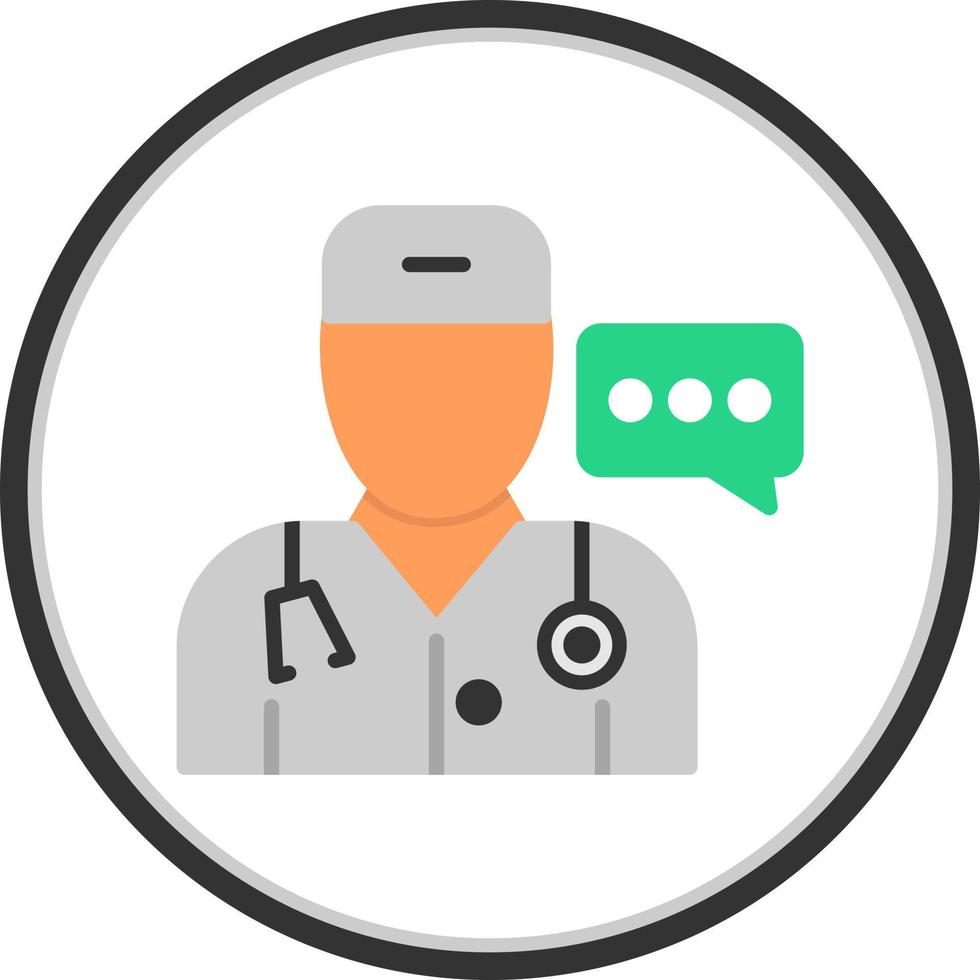 Consultation Vector Icon Design