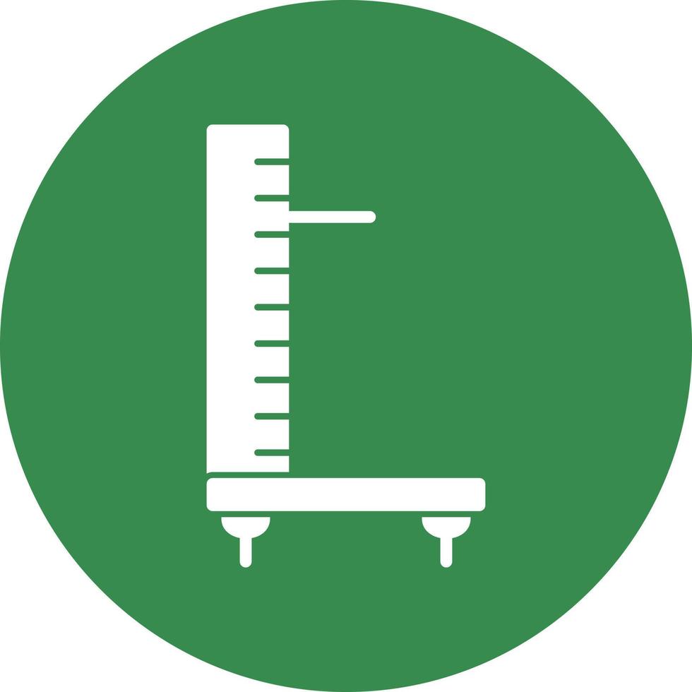 Height Check Vector Icon Design