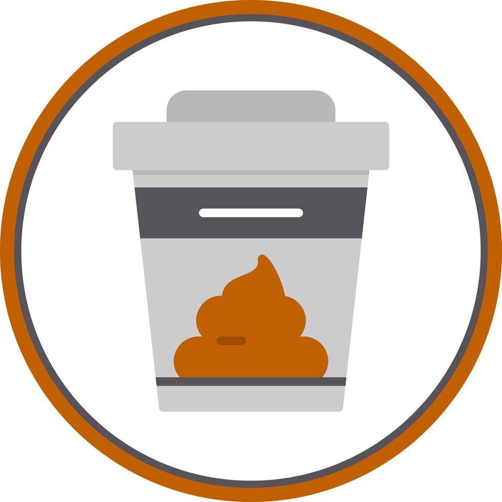 Stool Test Vector Icon Design
