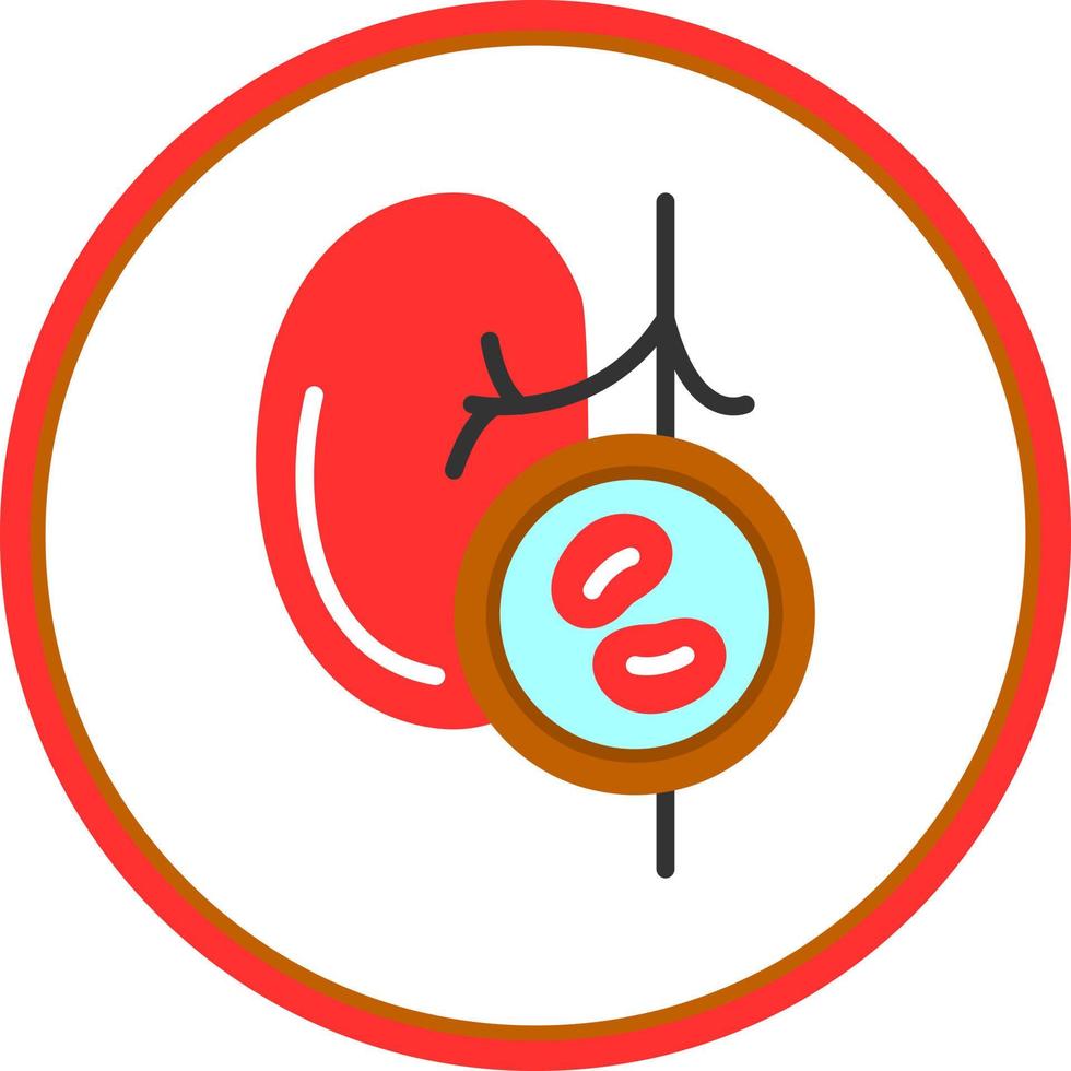 Kidney Checkup Vector Icon Design