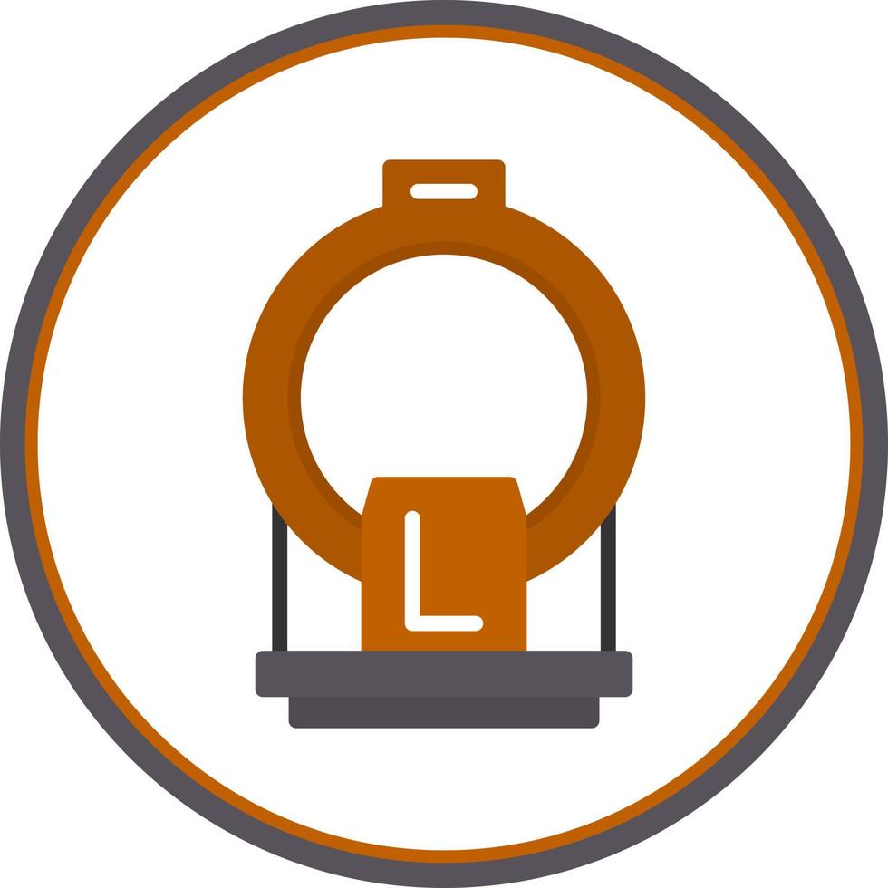 CT Scan Vector Icon Design