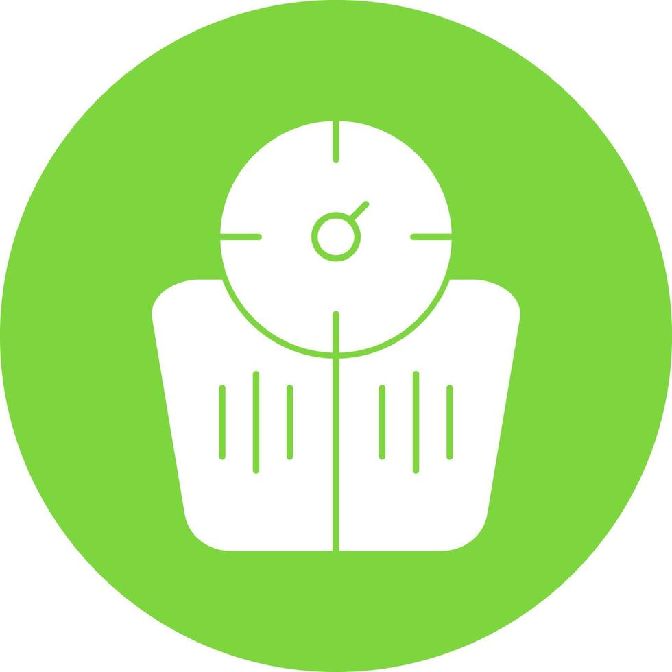 Weight Check Vector Icon Design