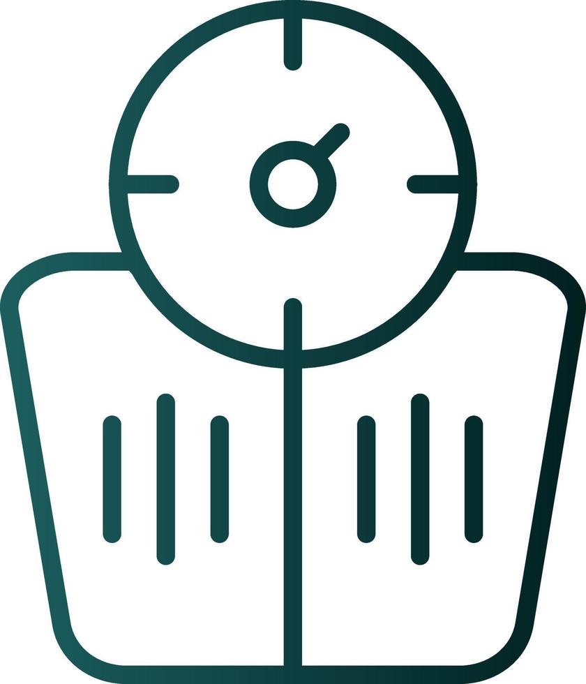 Weight Check Vector Icon Design